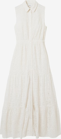 Desigual Φόρεμα 'MOON' σε λευκό: μπροστά