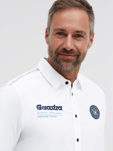 Gaastra Regular fit Button Up Shirt in White