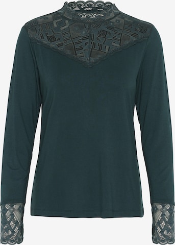 Camicia da donna 'Trulla' di Cream in verde: frontale