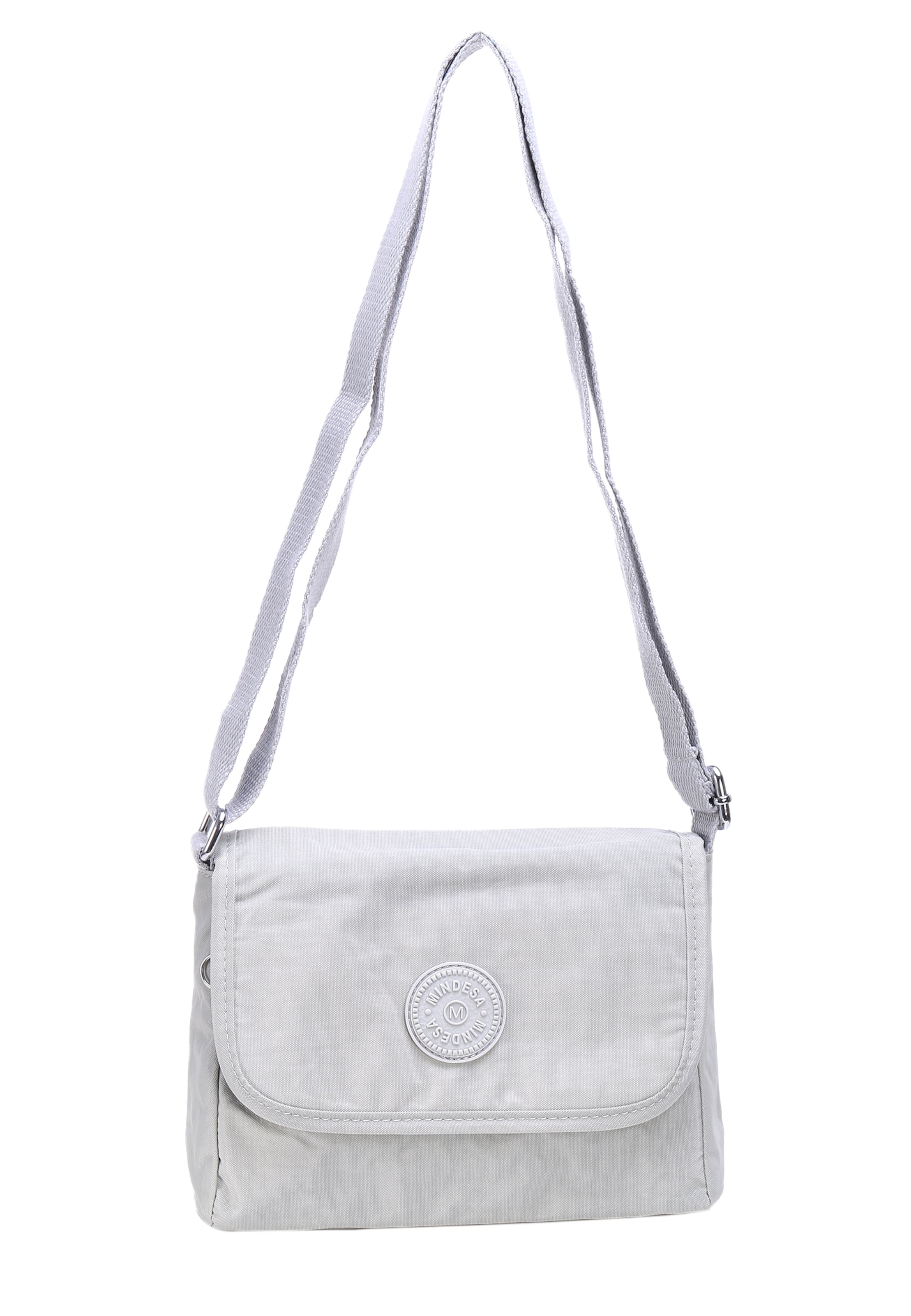 Mindesa - Mala de ombro em cinzento: frente