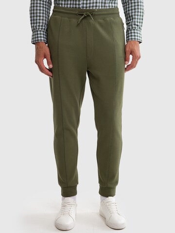 BIG STAR Tapered Pants ' WLADORP ' in Green: front