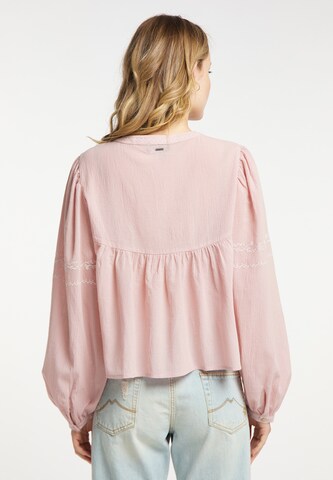 DreiMaster Vintage Bluse in Pink