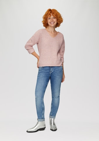 QS Pullover i pink: forside