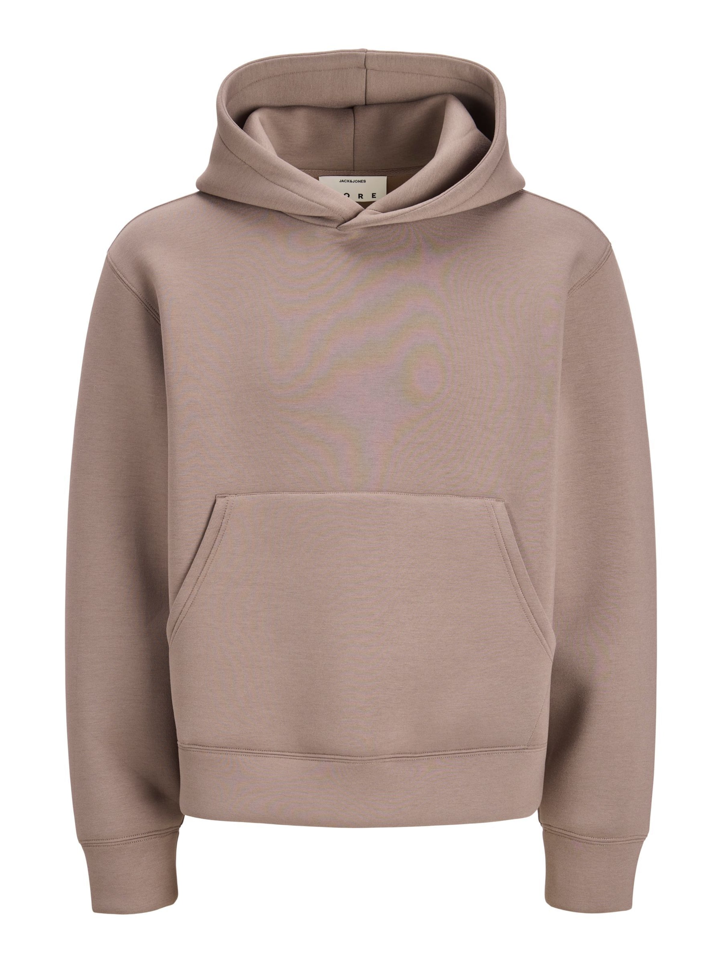 JACK & JONES Sweatshirt in Brown: front