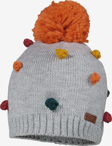 MAXIMO Beanie in Grey: front
