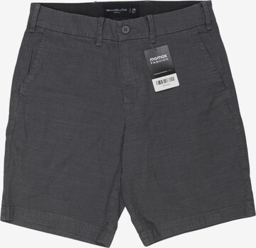 Abercrombie & Fitch Shorts 28 in Grau: Vorderseite