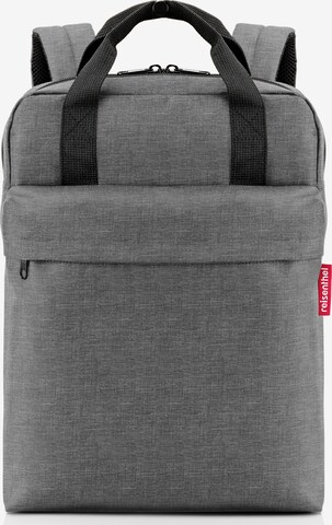 REISENTHEL Backpack in Grey: front