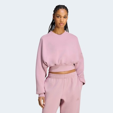 ADIDAS SPORTSWEAR Αθλητική μπλούζα φούτερ 'All Szn' σε λιλά: μπροστά