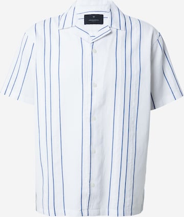 Coupe regular Chemise 'JPRBLARIVER' Jack & Jones Premium en blanc : devant