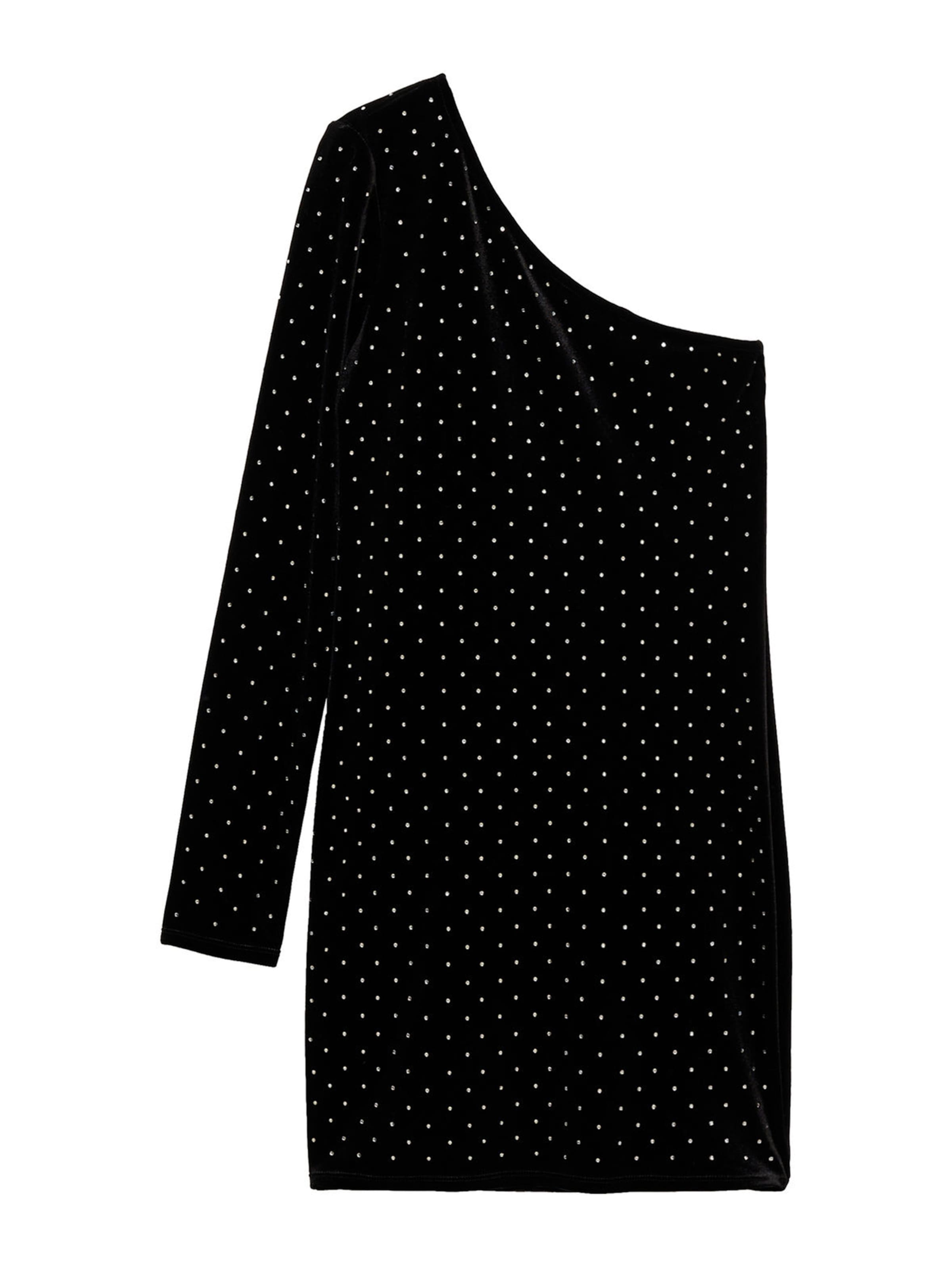 MANGO Šaty 'XTACHI' – černá: přední strana