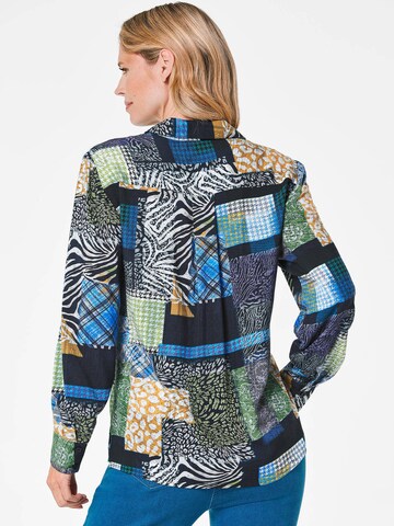 Goldner Blouse in Blauw