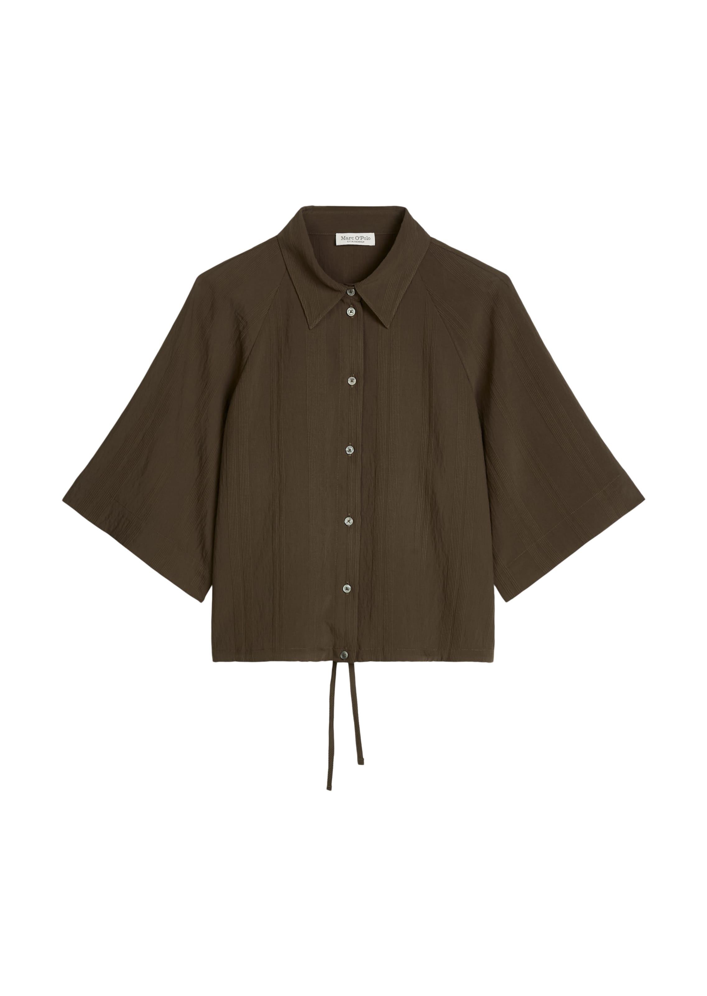 Marc O'Polo Bluse in Braun: Vorderseite