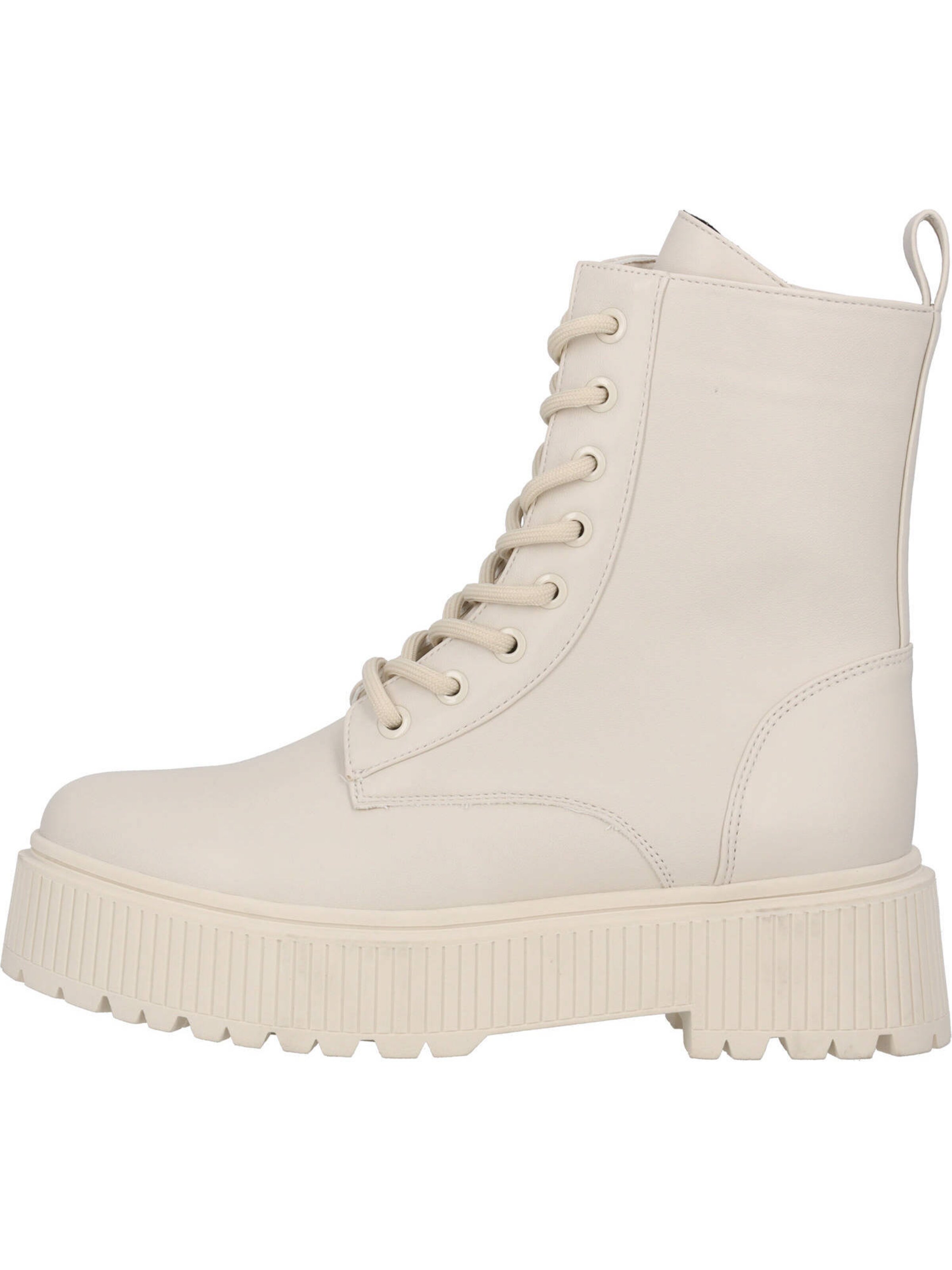 Palado Šněrovací kozačky – bílá