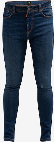 The Jokers Skinny Jeans in Blue: front