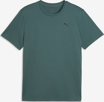 PUMA Performance Shirt in Green: front