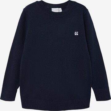 Pull-over 'Vargo' NAME IT en bleu : devant