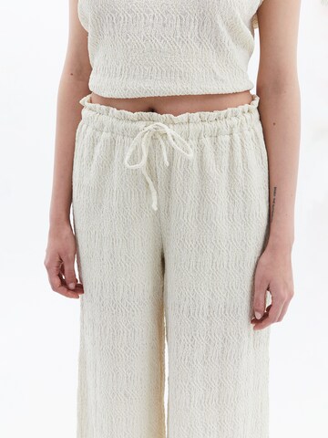 Wide Leg Pantalon OXXO en blanc