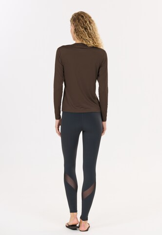 Athlecia Performance shirt 'Almi V2' in Brown