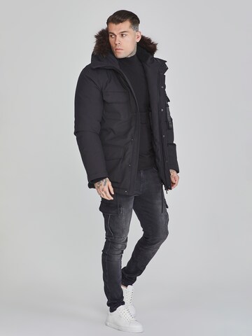 Veste d’hiver SikSilk en noir