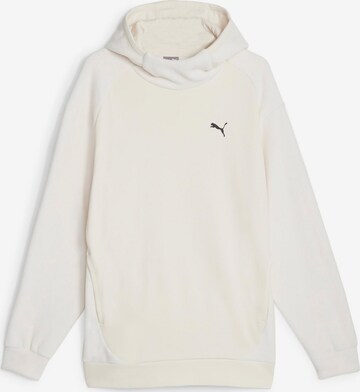 PUMA Athletic Sweatshirt in White: front