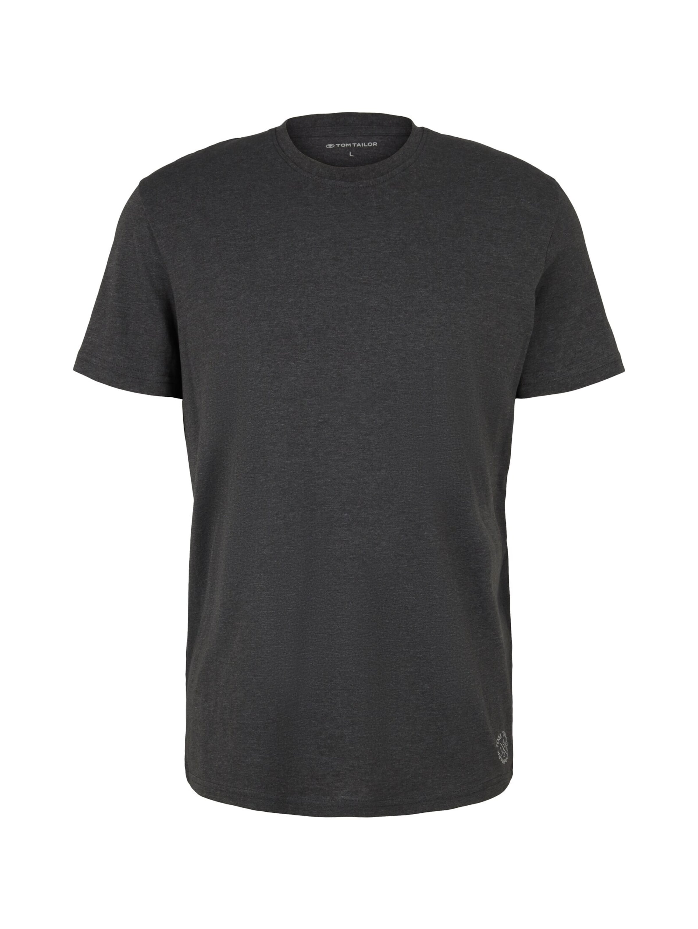 TOM TAILOR Футболка в Серый: спереди