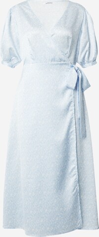 GLAMOROUS Shirt Dress in Blue: front