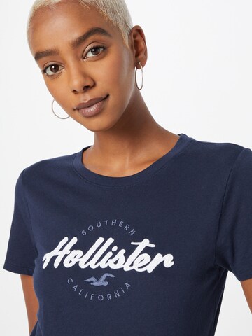 T-shirt HOLLISTER en bleu