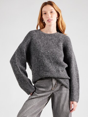 Pullover 'Hope' di VILA ROUGE EDIT in grigio: frontale