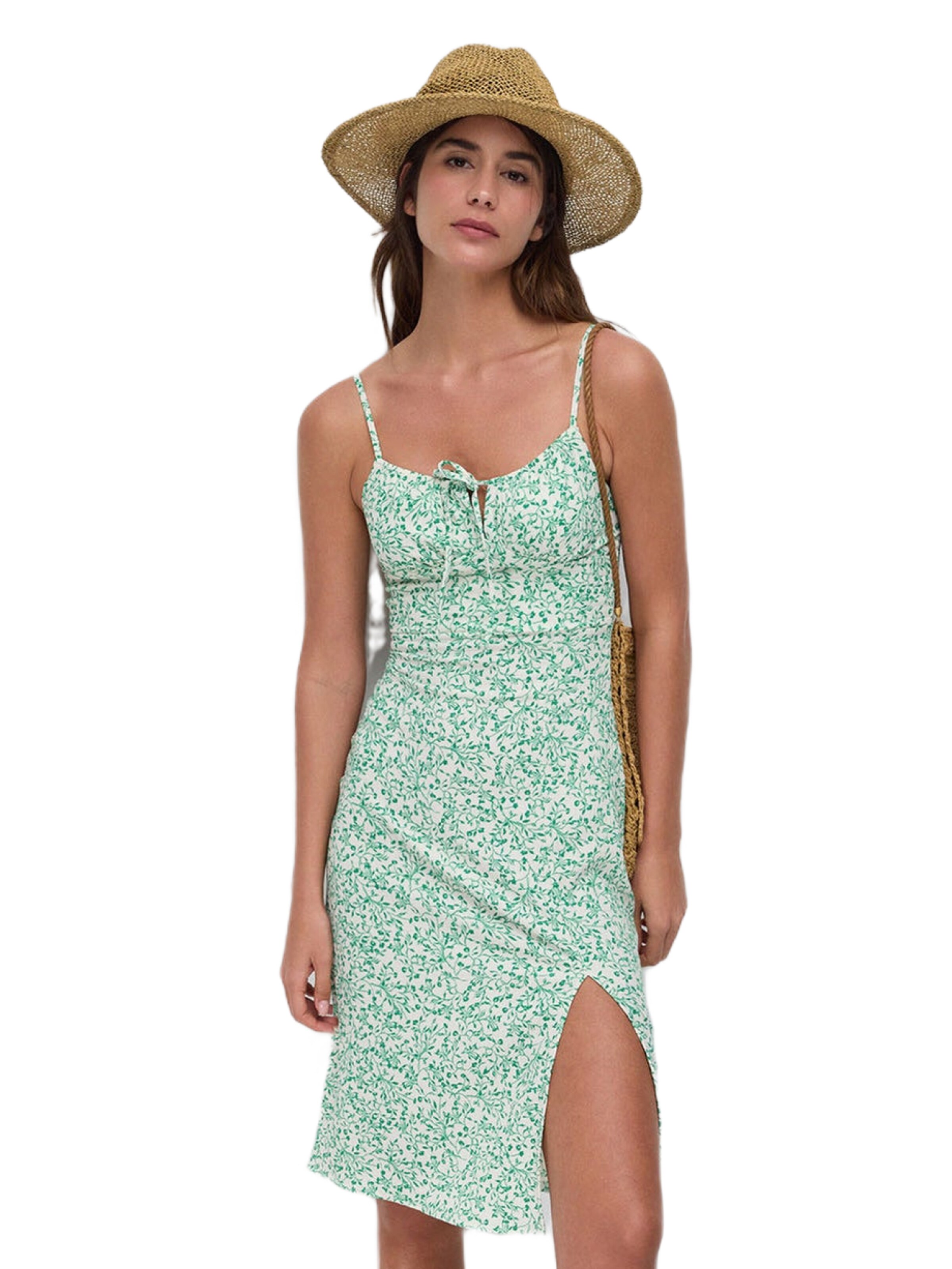 Robe No Matter What en vert : devant