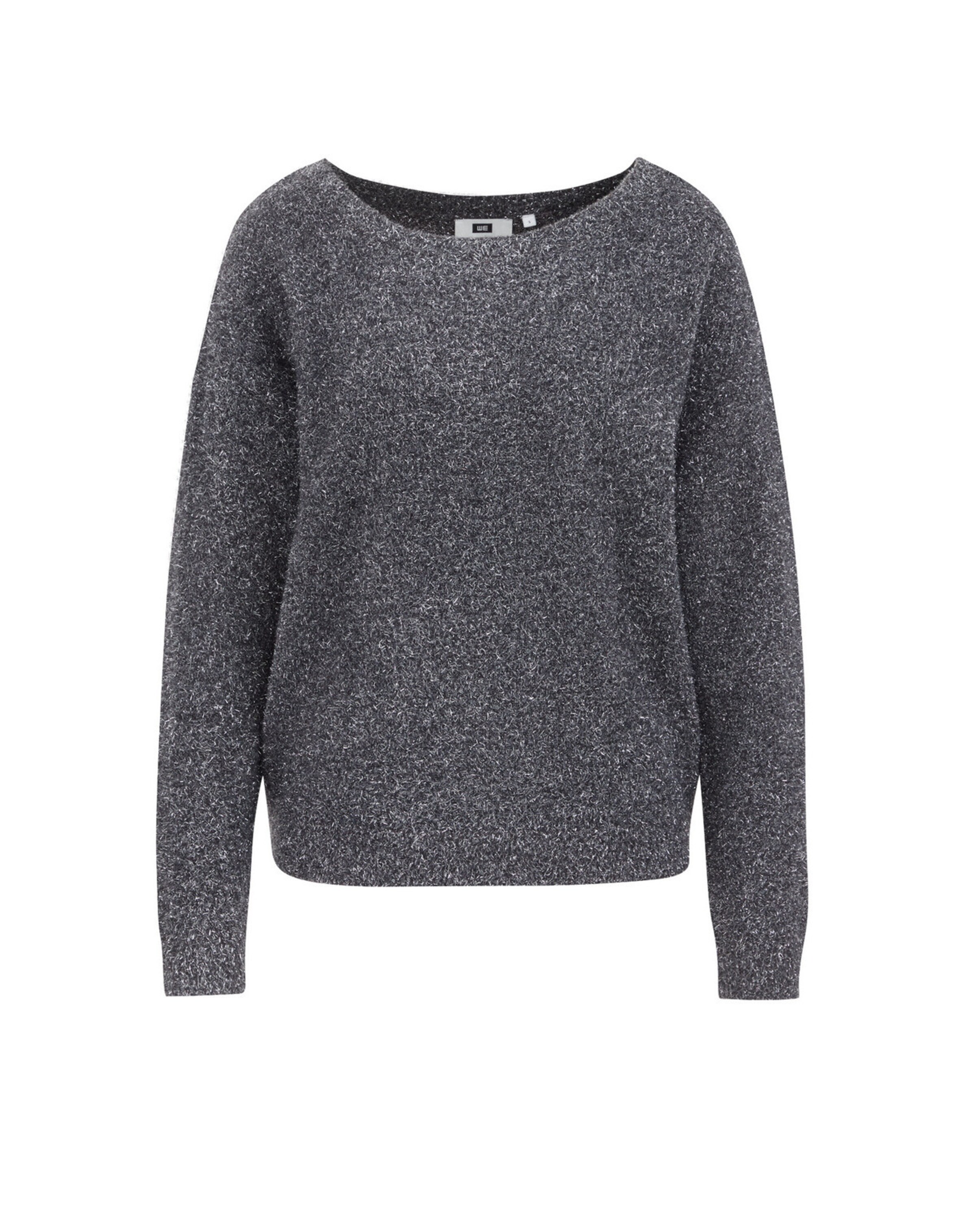 WE Fashion Pulover | siva barva: sprednja stran