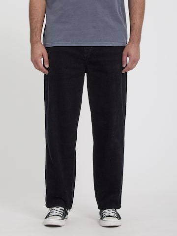 Effilé Pantalon 'Billow' Volcom en noir : devant