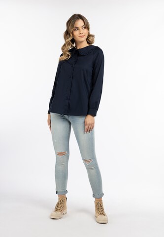 DreiMaster Vintage Blouse in Blauw