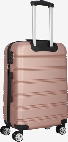 Ensemble de bagages 'Toronto' Worldpack en rose