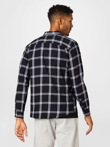 JACK & JONES Средняя посадка Рубашка 'JJGingIham' в Черный
