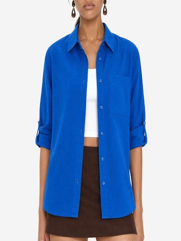 MixRay Blouse 'Hemden' in Blauw