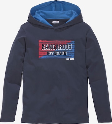 KangaROOS Sweatshirt in Blue: front