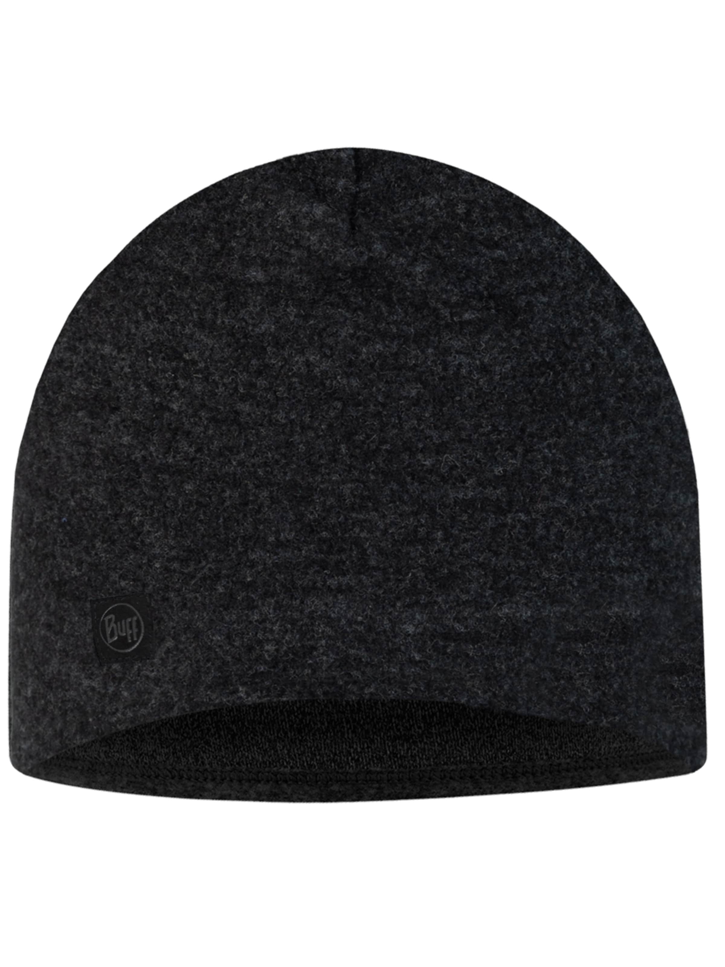 BUFF Beanie 'Buff Merino Fleece Hat Beanie' in Black: front