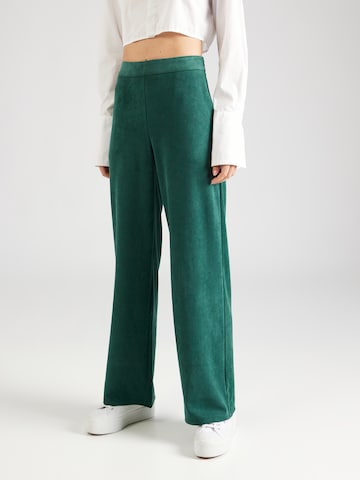 VILA Wide leg Pants 'Sudas' in Green: front