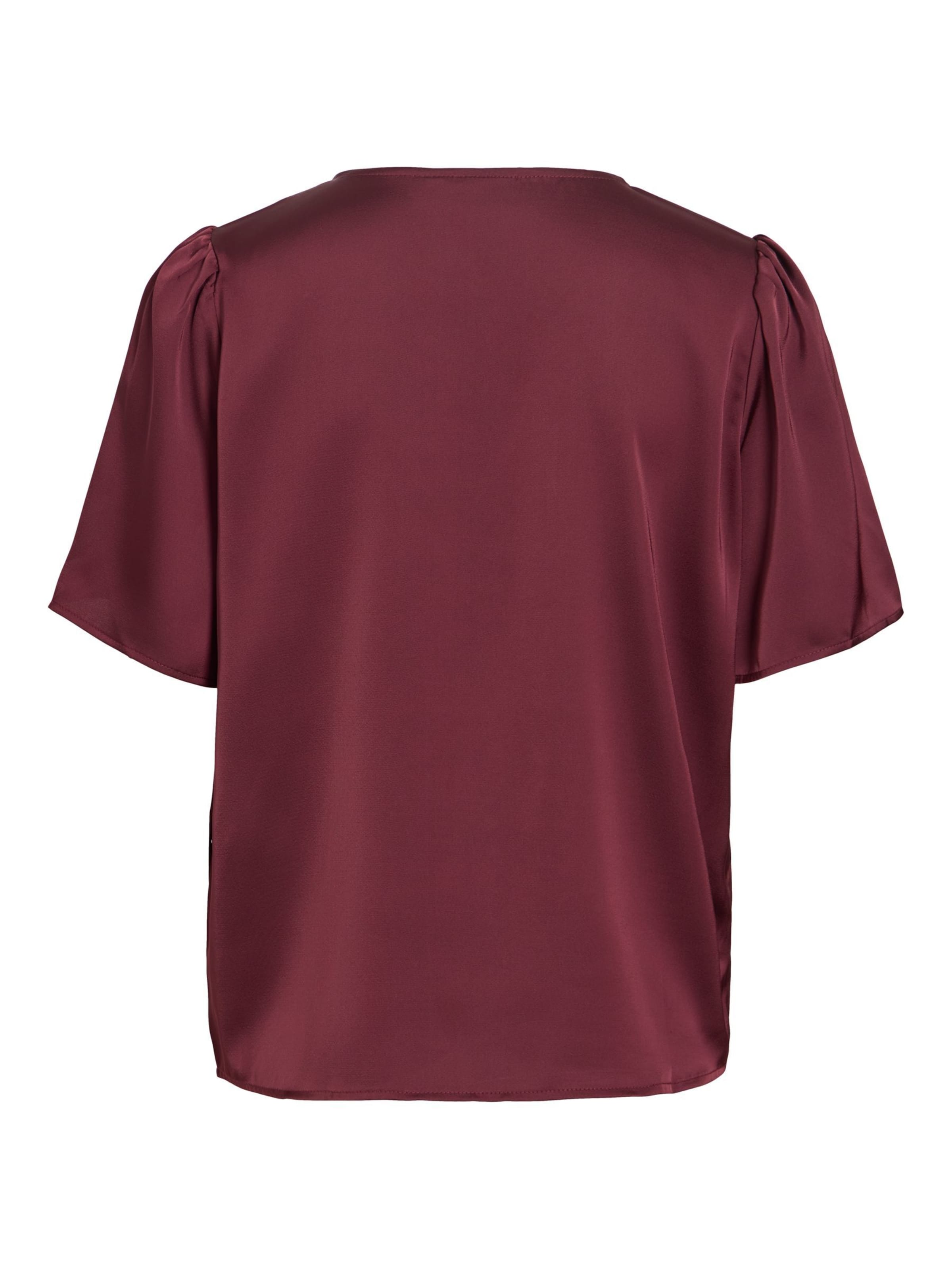 VILA Shirt 'VIENNA RAVENNA' in Bruin