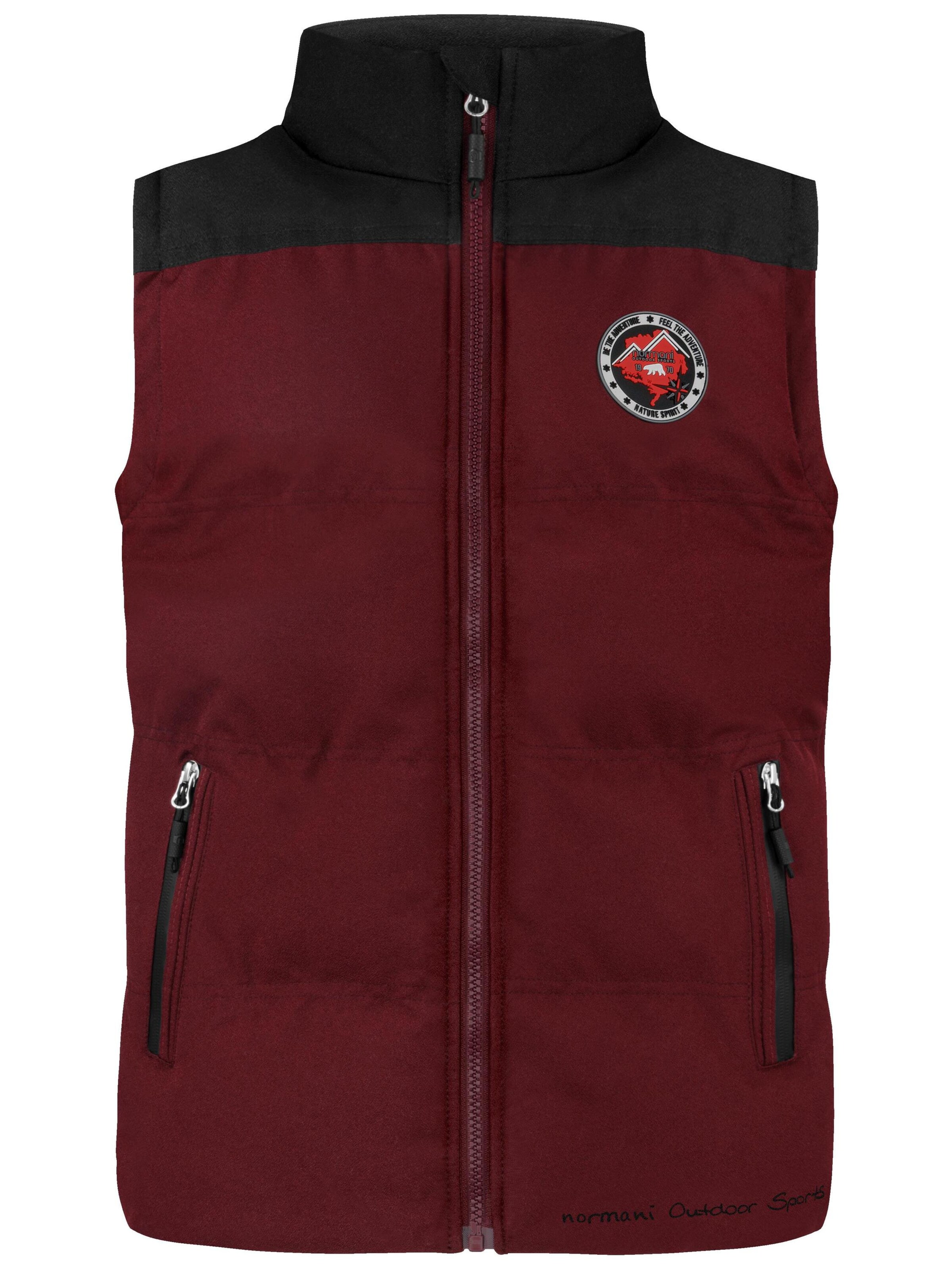 Gilet de sport 'Skien' normani en rouge