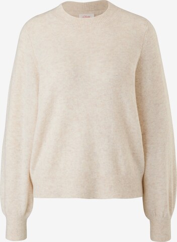 Pullover di s.Oliver in beige: frontale