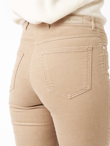 TONI Slimfit Hose in Beige