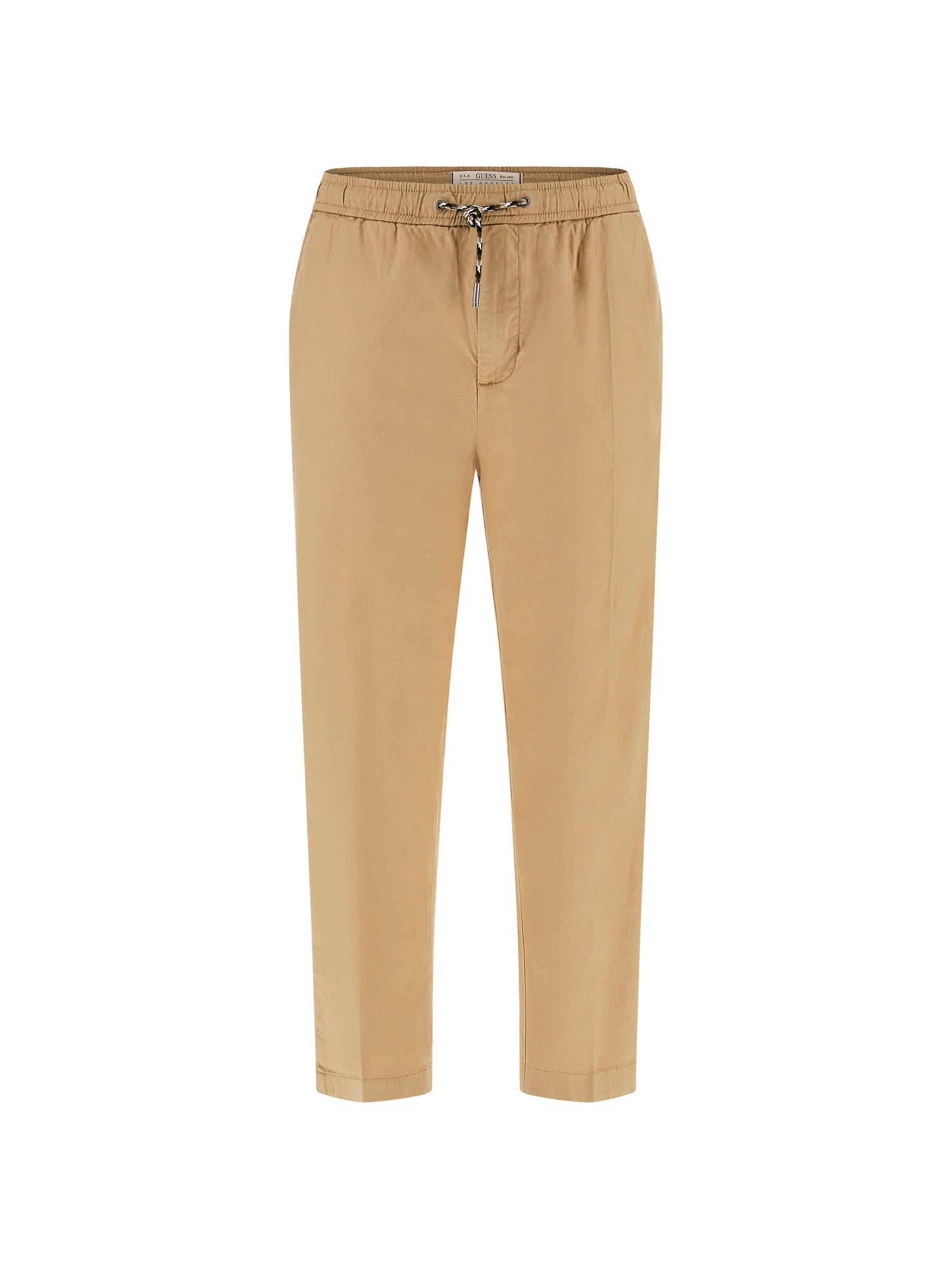 GUESS Regular Chinohose in Beige: Vorderseite