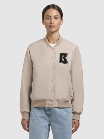 khujo Tussenjas 'Reese' in Beige: voorkant