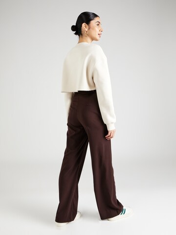 Wide Leg Pantalon 'Lykke' Lindex en marron