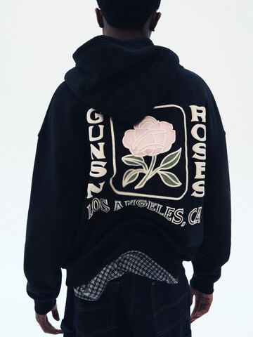 Sweat-shirt Pull&Bear en noir