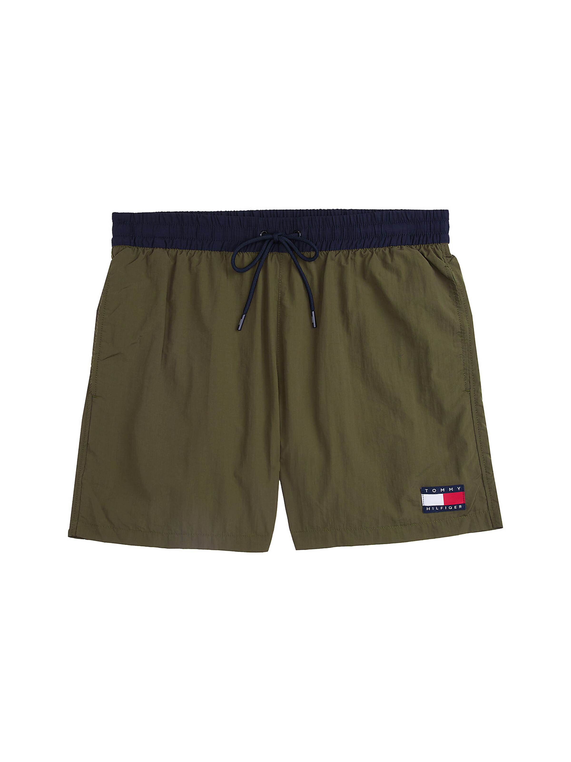 Tommy Hilfiger UnderwearKupaće hlače 'Heritage' - zelena boja: prednji dio