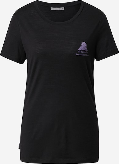 ICEBREAKER Performance Shirt 'Touring Club' in Lilac / Black, Item view