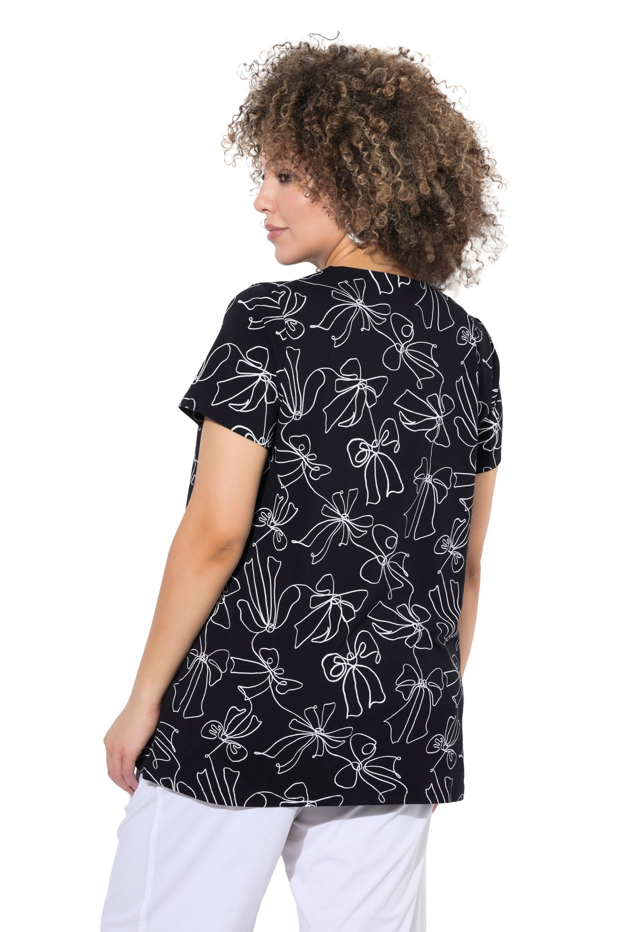 Ulla Popken Majica | črna barva