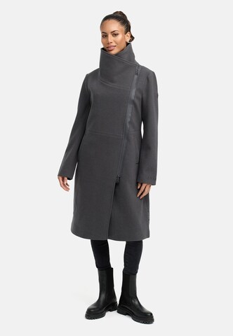 Cappotto di mezza stagione 'Samtrose' di NAVAHOO in grigio